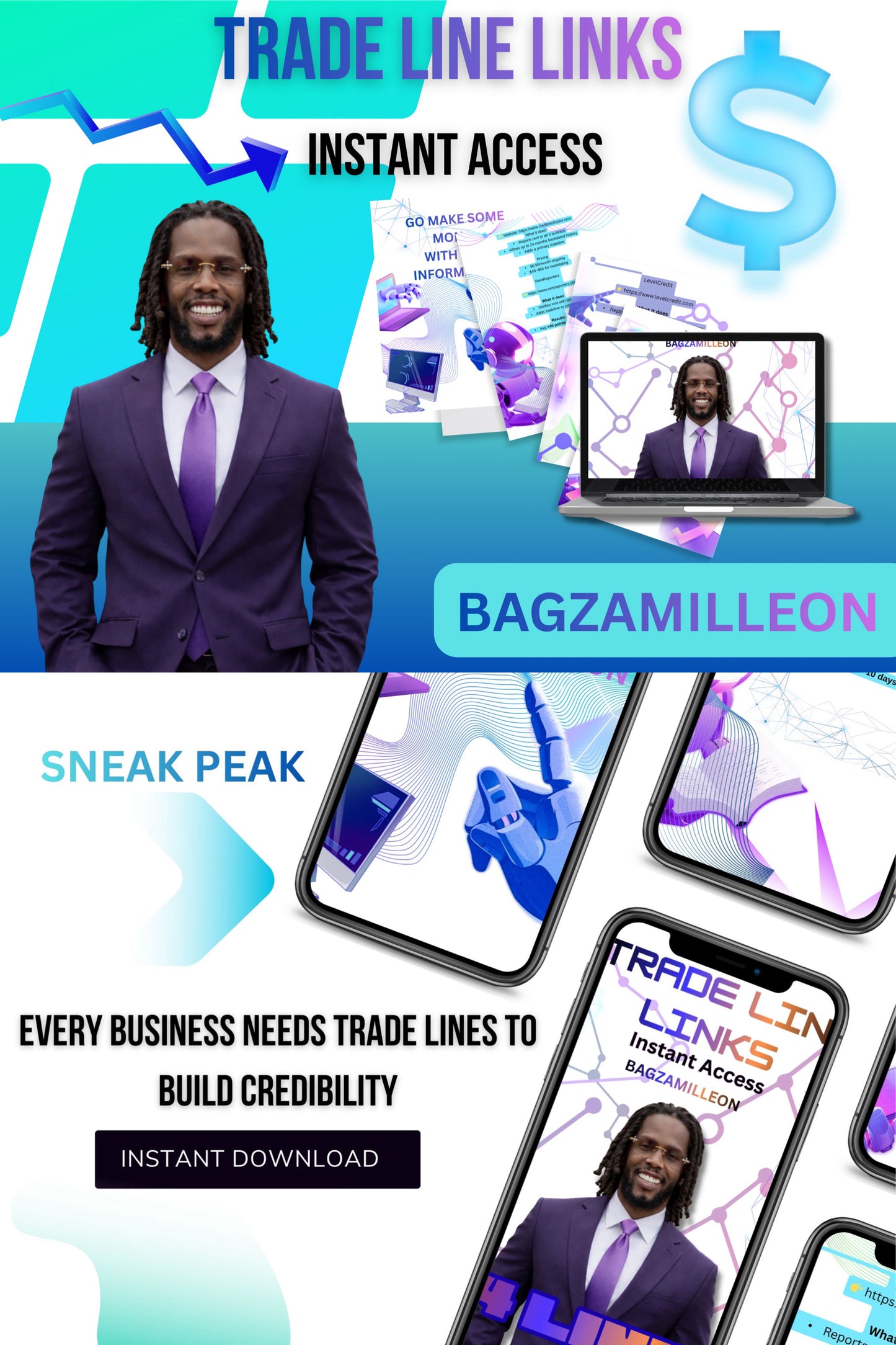 14 Primary Trade Line Links (INSTANT ACCESS)