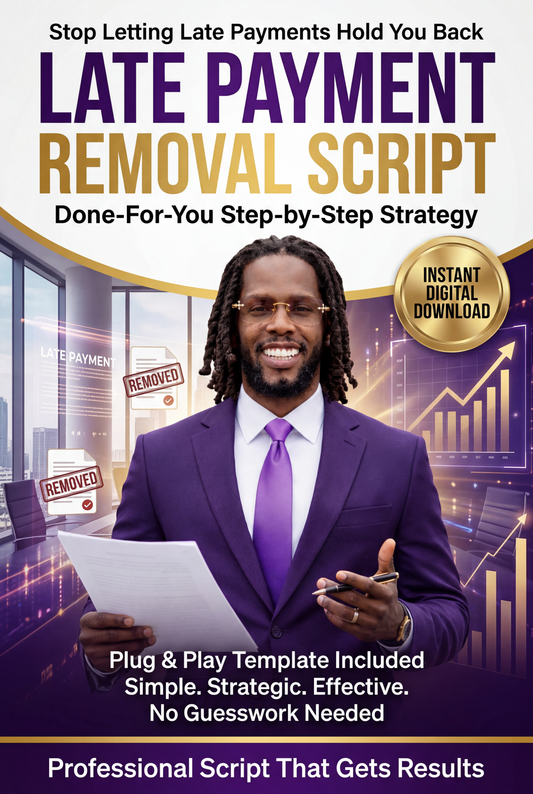Late Payment Script (INSTANT DOWNLOAD)