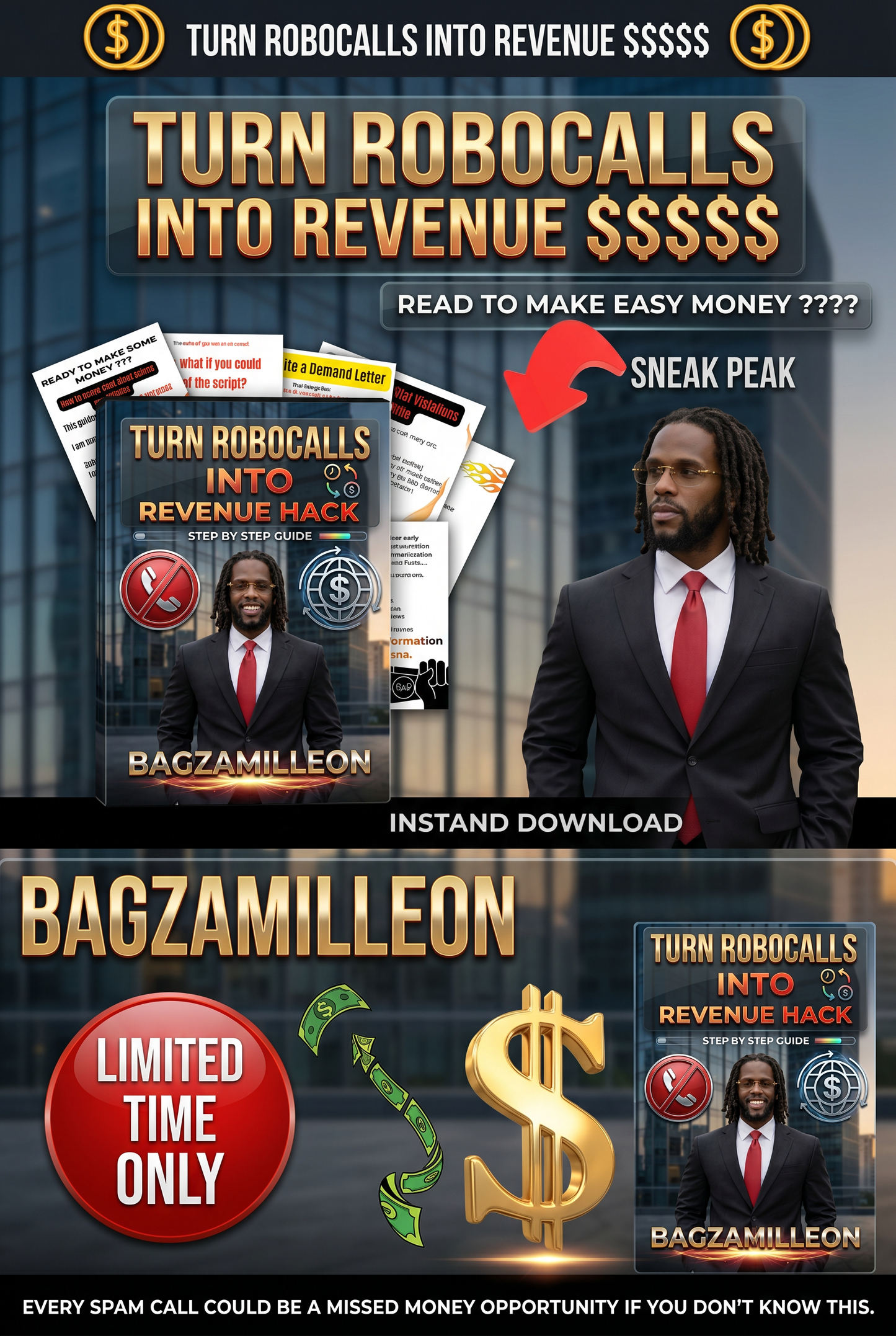 ROBO CALL HACK STEP BY STEP GUIDE Turn Every Spam Call Into a Paycheck 💰🔥 (INSTANT ACCESS)