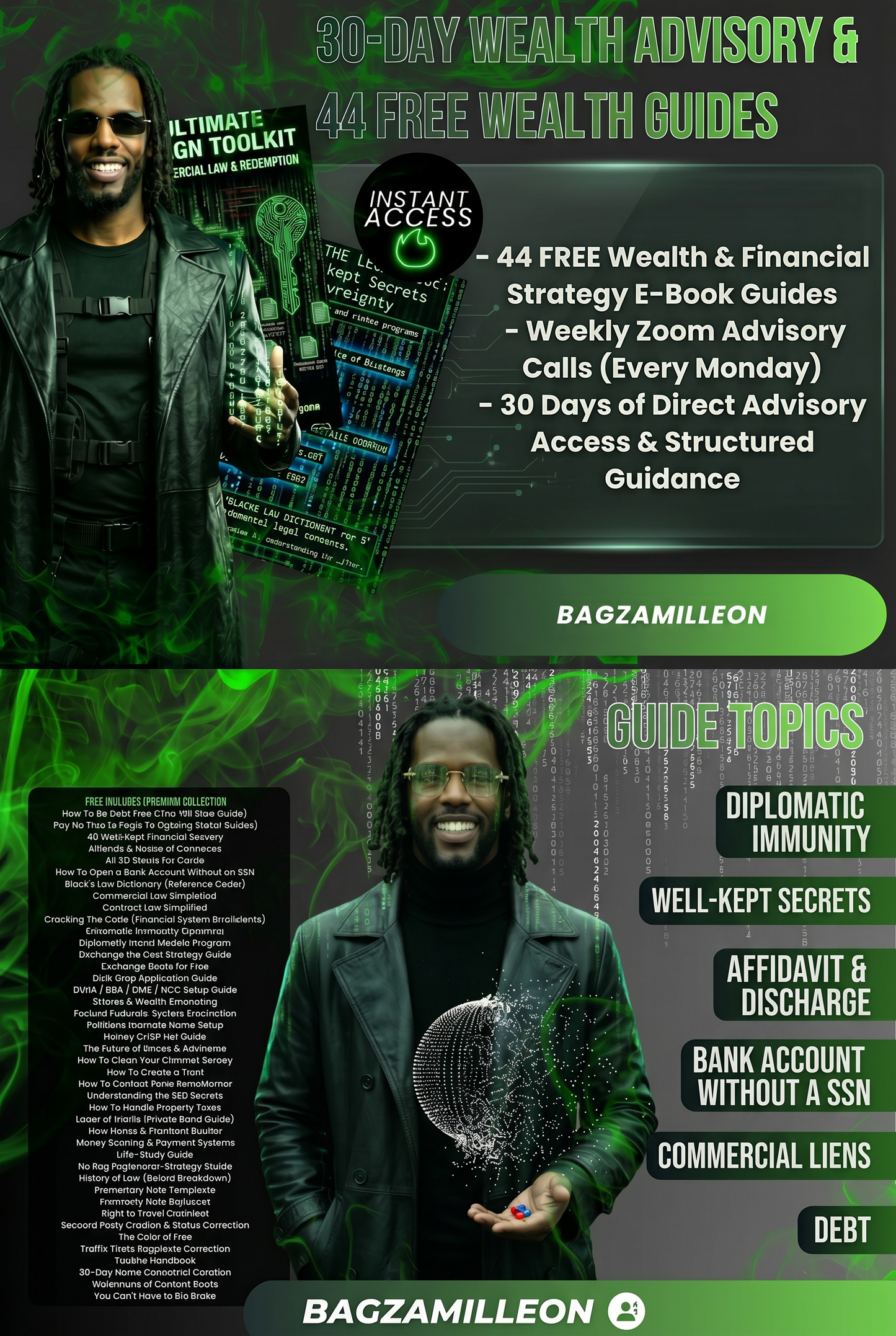 30-Day Wealth Advisory & 44 Free Wealth Guides